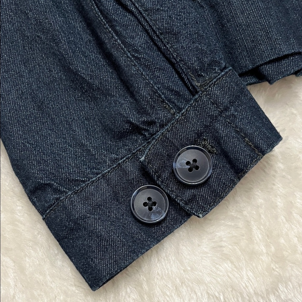 Lucky Brand True Indigo Bomber Denim Bomber Jacket - Picture 7 of 14